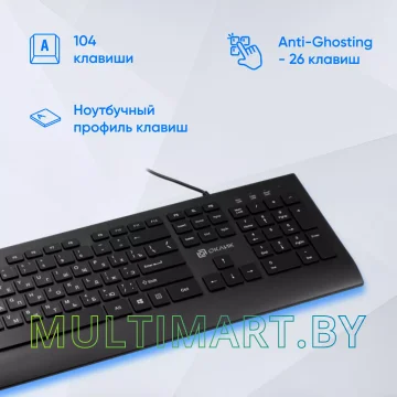 Клавиатура Oklick 155M картинка 3